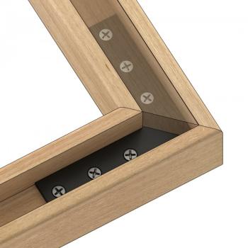 Verbinder 90 Grad für Handlauf - System X25
